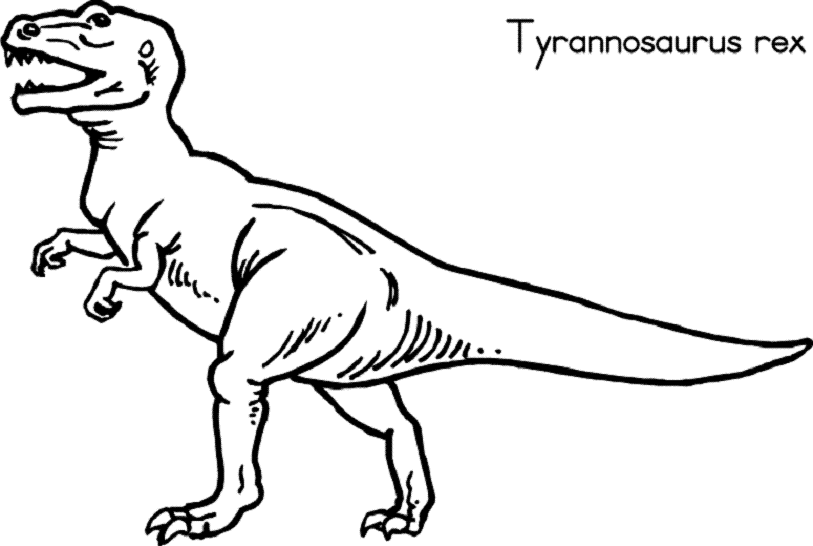 Dibujos para colorear dinosaurios | Dibujos para imprimir gratis